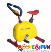 Детский велотренажер с компьютером Moove&Fun TFK-08/SH-02C