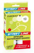 Мячи для настольного тенниса Start-line CLUB SELECT 1*