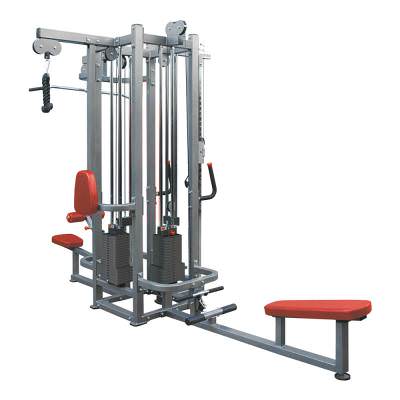 Мультистанция 4-х стековая AeroFit IF8127 Новая линия профессионального спортивного оборудования AEROFIT IF LINE &ndash; это качественные, надёжные и недорогие&nbsp; тренажёры, которые разработаны специально для фитнес центров и спортивных залов американскими специалистами. Каждая единица оборудования выполнены в соответствии с последними технологиями и мировыми стандартами безопасности.

Спортивное оборудование серии IF обладает рядом преимуществ. Они не только комфортны в эксплуатации, но и удобны при транспортировке и установке. Тренажёры доставляются клиентам в разобранном состоянии, поэтому их можно без лишних усилий занести в помещение.

Каждый тренажёр обладает плавным обтекаемым профилем.
