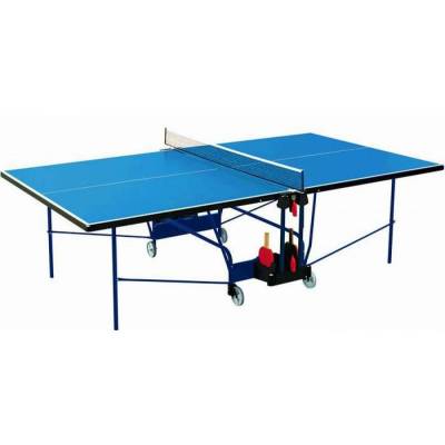 Теннисный стол для помещений Sunflex Hobby Indoor Игровая поверхность: специальное ДВП 19 мм с многослойным композиционным покрытием.
Сетка входит в комлект поставки.
Цвет: синий, зеленый
Размеры в рабочем состоянии: 274 х 152,5 х 76 см.
Вес: 66 кг, в упаковке - 79 кг.
Произведено в Германии.
