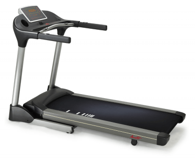 Беговая дорожка MaxFit 26 Беговая дорожка MaxFit 26 оснащена большим 14-дюймовым светодиодным экраном с технологией "Easy Touch", впечатляющими техническими характеристиками и продуманным программным обеспечением.
Надежный мощный двигатель постоянного тока имеет номинальную мощность 3,0 л.с.
Скорость: 0,8-20 км/ч
Угол наклона: 15% (0-15 уровней)
Износостойкое беговое полотно с ортопедическим эффектом, толщина 1,6 мм.
Встроенные сенсорные датчики пульса с высокой помехоустойчивостью + телеметрия пульса (совместимость с нагрудным датчиком 5К)
Беговое полотно: 150 х 50 см.
Габариты в раб. состоянии (ДхШхВ): 198x86.5x133 см.
Максимальный вес пользователя: 160 кг.
