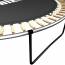 Батут Unix Line 12 ft outside (3,66 м) Black&Brown с сеткой и лестницей - Батут Unix Line 12 ft outside (3,66 м) Black&Brown с сеткой и лестницей