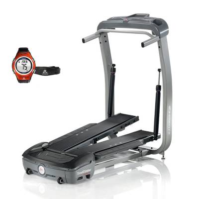 Тренажер Bowflex TreadClimber TC10 Тренажер Bowflex&nbsp;TreadClimber&nbsp;TC10&nbsp;&ndash; комбинированный кардиотренажер нового поколения, сочетающий в себе все преимущества беговой дорожки, эллиптического тренажера и степпера.
