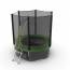 Батут EVO JUMP External 6ft (Green) + нижняя защитная сеть - Батут EVO JUMP External 6ft (Green) + нижняя защитная сеть
